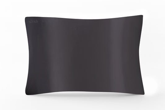 Копринена калъфка за възглавница - Въглен - 51х76 см.