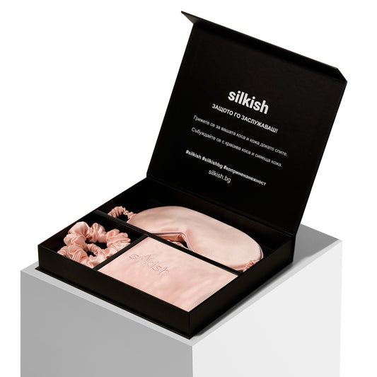 Silkish - Мечтаният Комплект - Розов