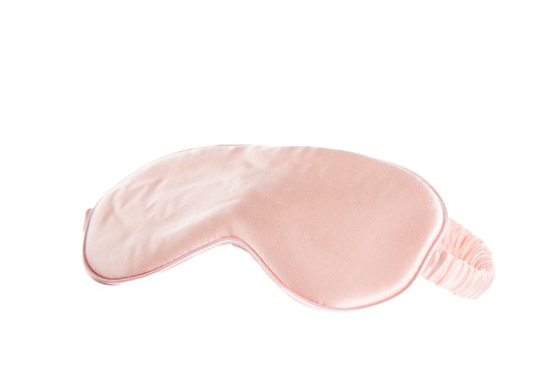 Розова копринена маска за сън - Silkish